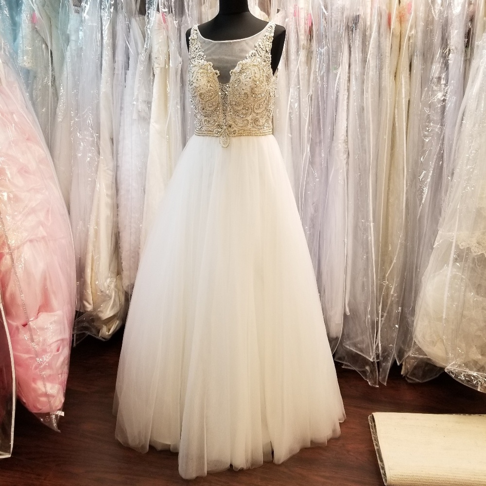 White Queen Ballgown